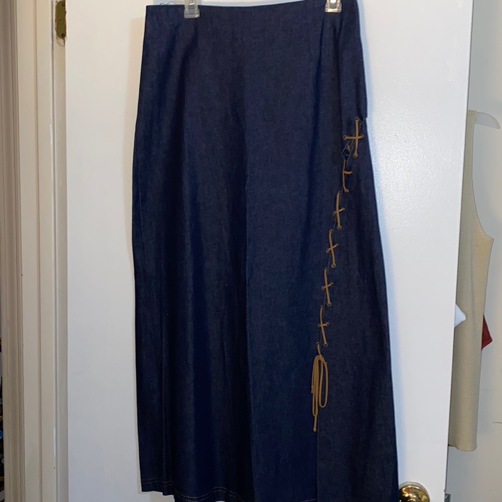 Zoey Beth blue Jean skirt